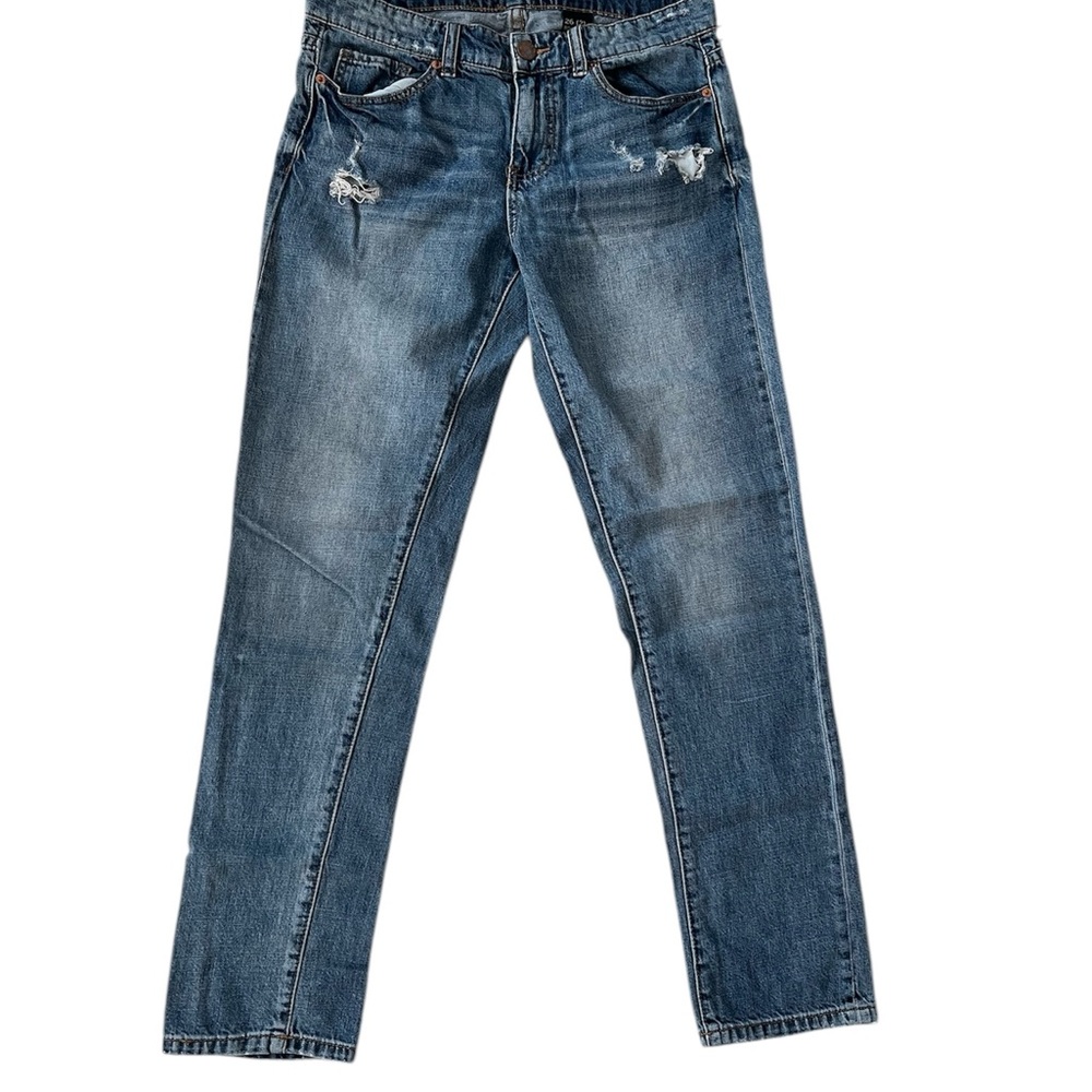 Joe fresh boyfriend denim size 2 distressed